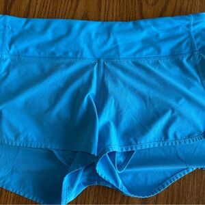 Lululemon Vibrant Blue Athletic Shorts